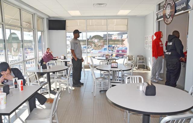 The new Tigerville Grille, located beside Papa John's Pizza on North Columbia Avenue, will open Friday, Dec. 13 at 11 a.m. It will remain open until 8 p.m. every day. Hamburgers, hot dogs, grilled cheese, fries, etc., will be offered. You can get over 100 flavors of Coca-Cola products; one of the  only machines across southern Kentucky. (Campbellsville University Photos by Drew Tucker)